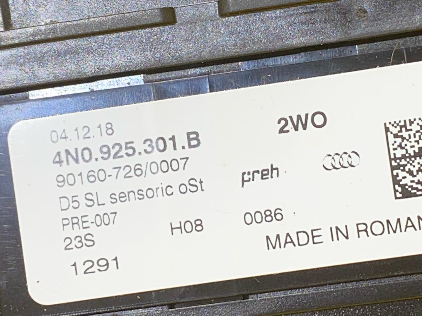 кнопка (выключатель) Audi A8 D5 2019, 3.0 л., дизель, 4N0925301B - фото №9