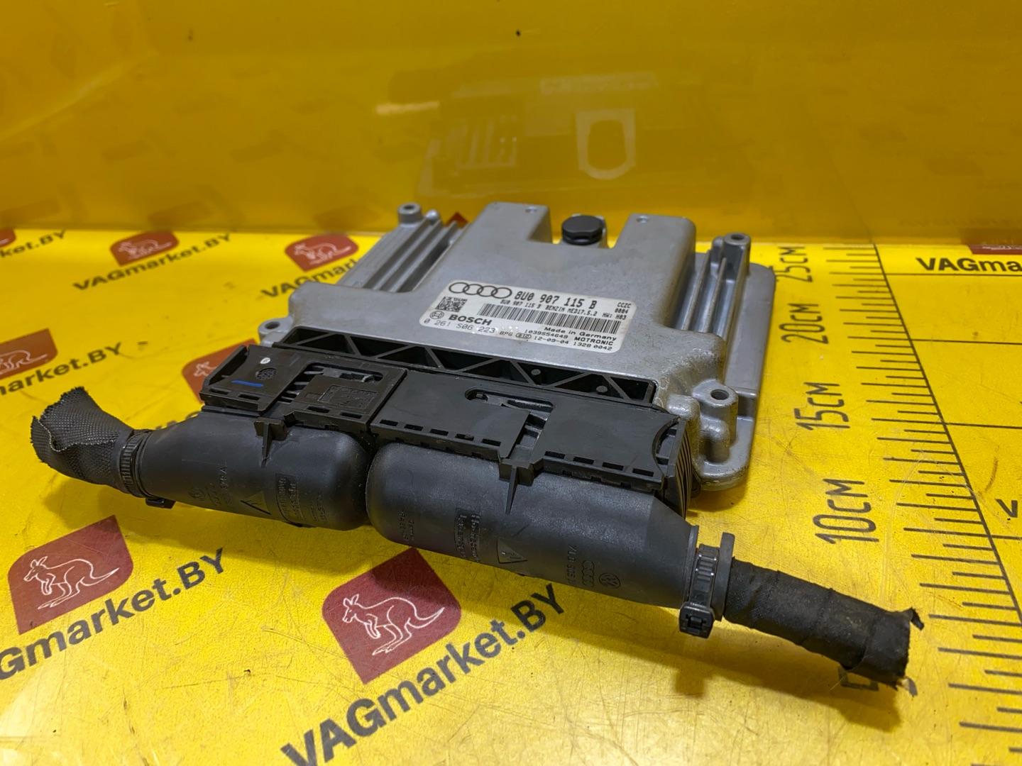 блок управления двигателем Audi Q3 8U 2012, 2.0 л., бензин, 8U0907115B - фото №3
