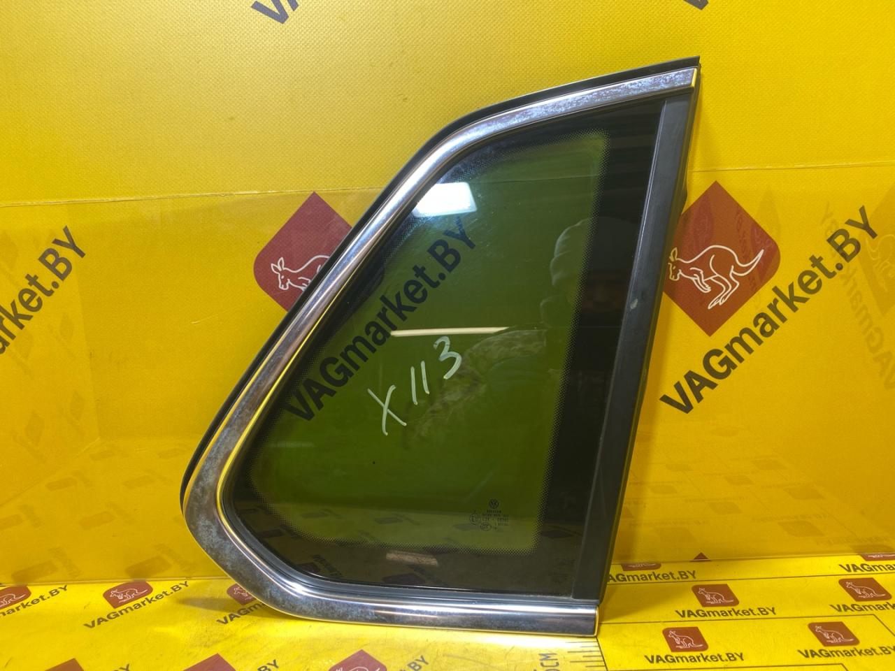 стекло кузовное боковое правое Volkswagen Tiguan 2 поколение 2016, 2.0 л., бензин, 5NA845042P - фото №1