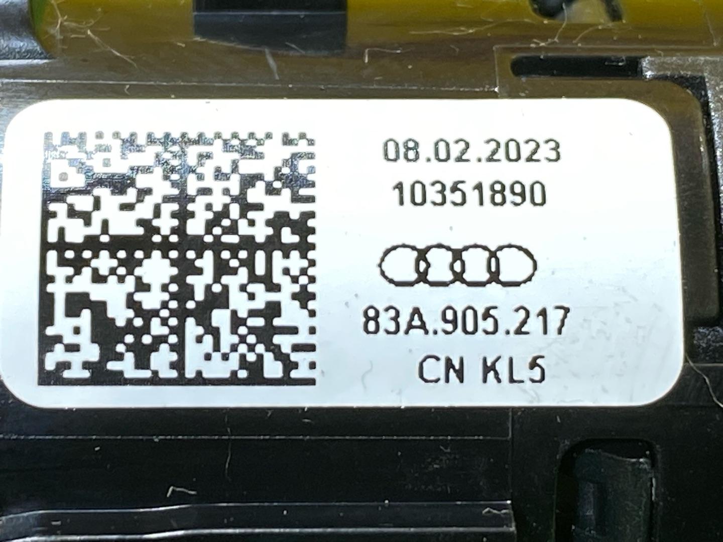 кнопка запуска двигателя Audi Q3 F3 2023, 2.0 л., бензин, 83A905217 - фото №7