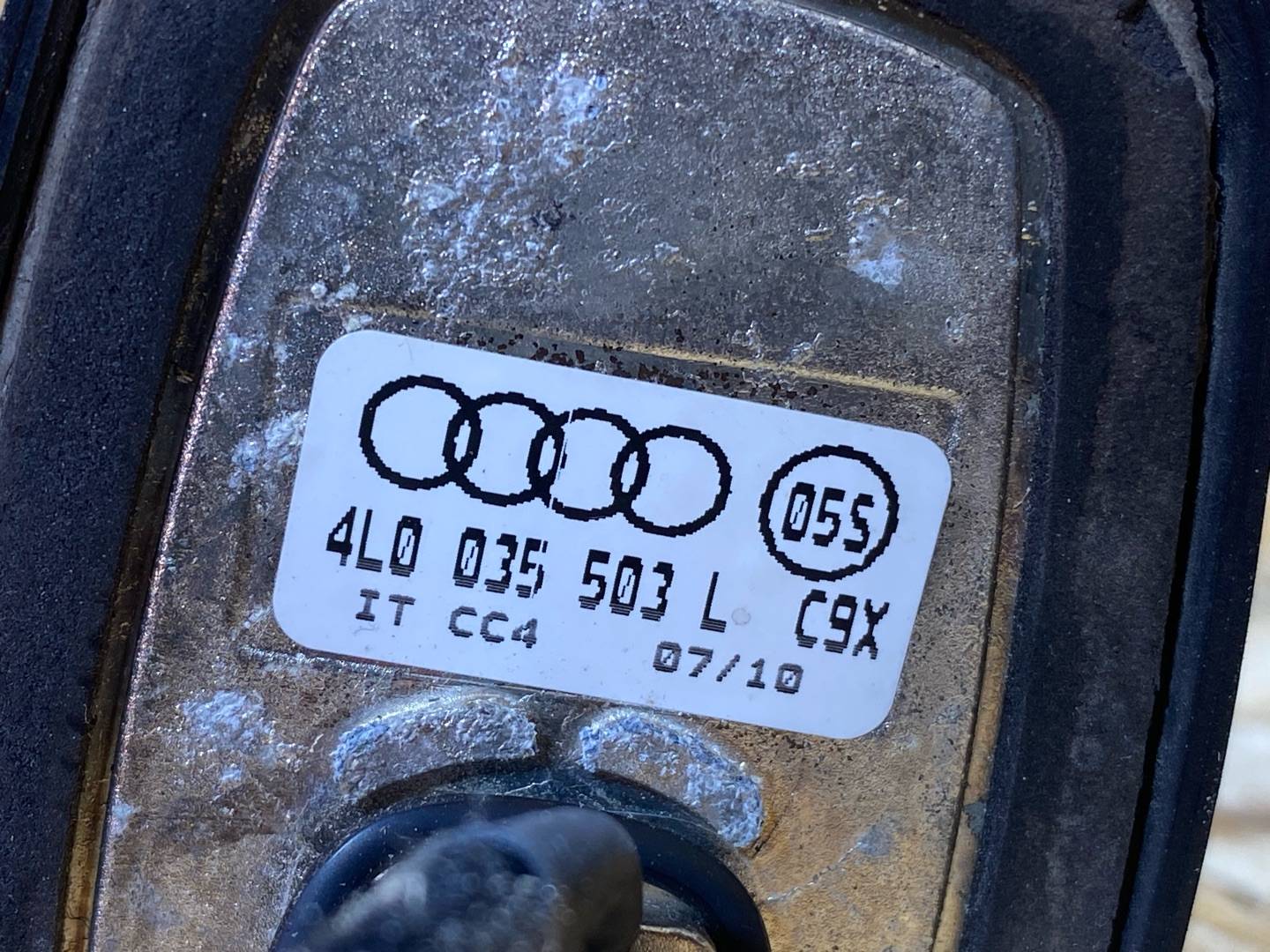 антенна Audi Q7 4L 2009, 3.0 л., дизель, 4L0035503L - фото №5