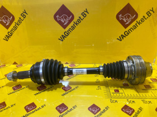 полуось передняя правая (приводной вал, ШРУС) Audi Q7 4L [рестайлинг] 2014, 3.0 л., дизель, 7P0407271C
