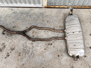 глушитель Audi Q7 4L [рестайлинг] 2014, 3.0 л., дизель, 7L8253609AG