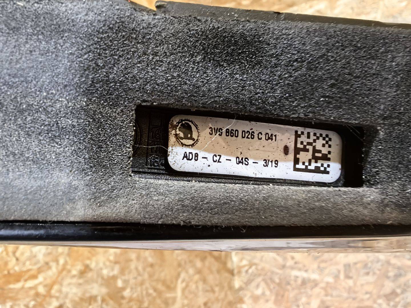 дуги на крышу (рейлинги) Skoda Superb 3 поколение 2019, 2.0 л., бензин, 3V9860025C, 3V9860026C - фото №11