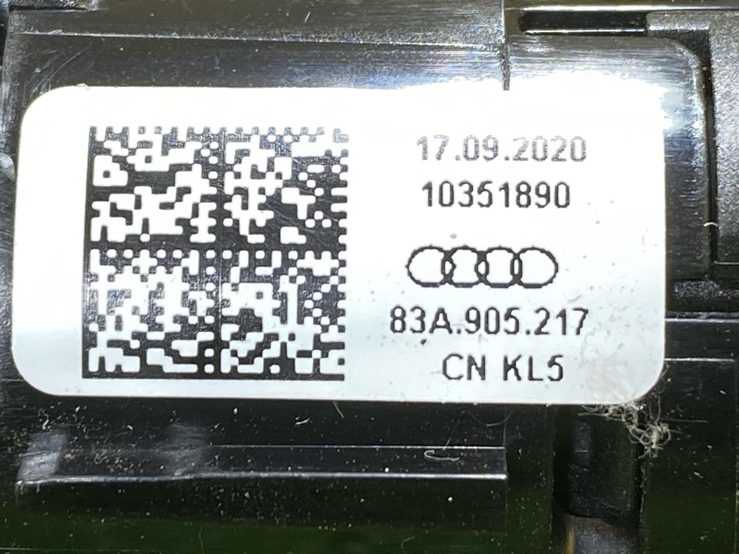 кнопка запуска двигателя Audi Q3 Sportback F3 2021, 2.0 л., бензин, 83A905217 - фото №7