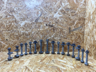 болт развальный Audi Q7 4L [рестайлинг] 2015, 3.0 л., дизель, 5WA407621D