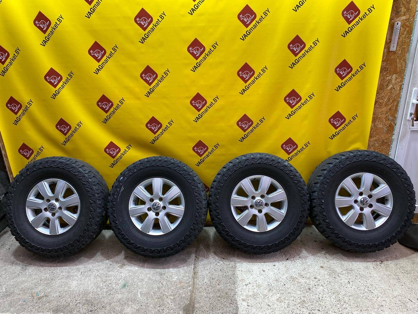 диск литой Volkswagen Amarok 1 поколение 2H 2012, 2.0 л., дизель, 2H0601025
