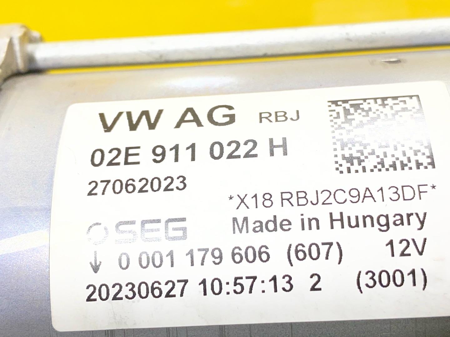 стартер Audi Q3 F3 2023, 2.0 л., бензин, 02E911022H - фото №2