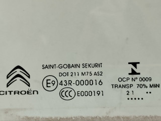 стекло двери передней правой Citroen C4 Spacetourer 1 поколение 2022, 1.5 л., дизель, АКПП