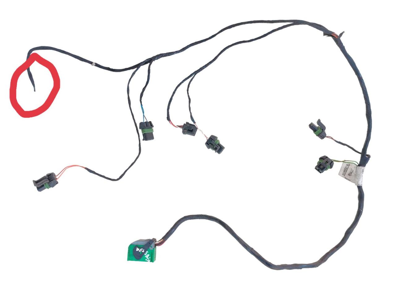 проводка отопителя (печки) Renault Vel Satis 1 поколение 2002, 52485216 - фото №1