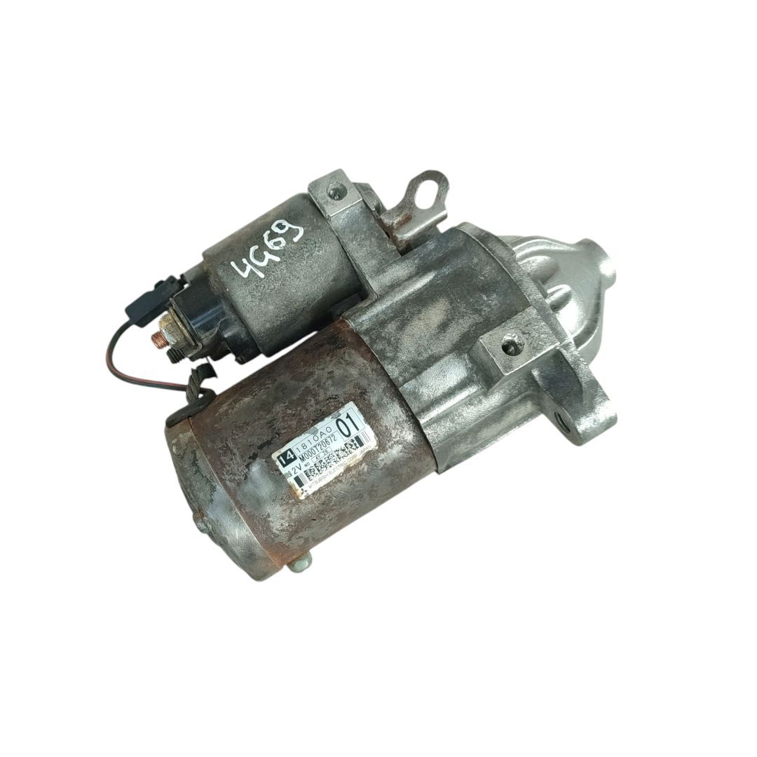 стартер Mitsubishi Outlander 1 поколение 2005, 2.4 л., 4G69, бензин, АКПП, 1810A001, M000T20672 - фото №1