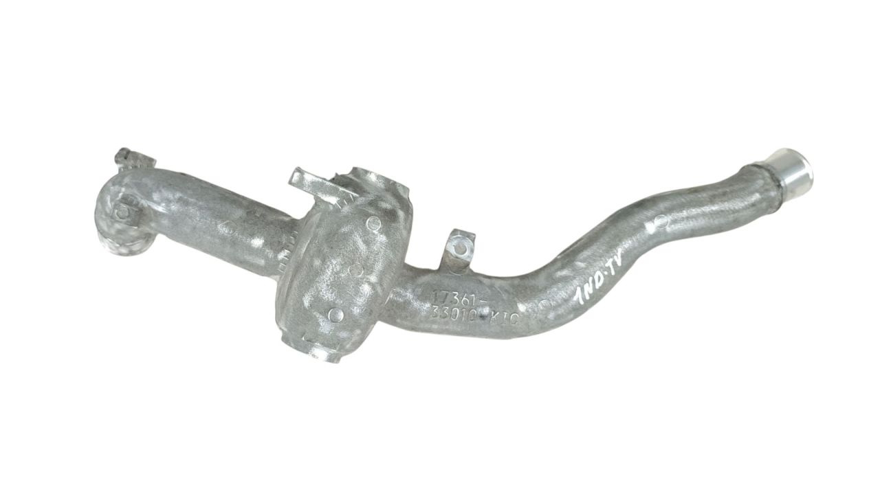 патрубок интеркулера Toyota Yaris XP9 2006, 1.4 л., 1ND-TV, дизель, 17361-33010 - фото №1