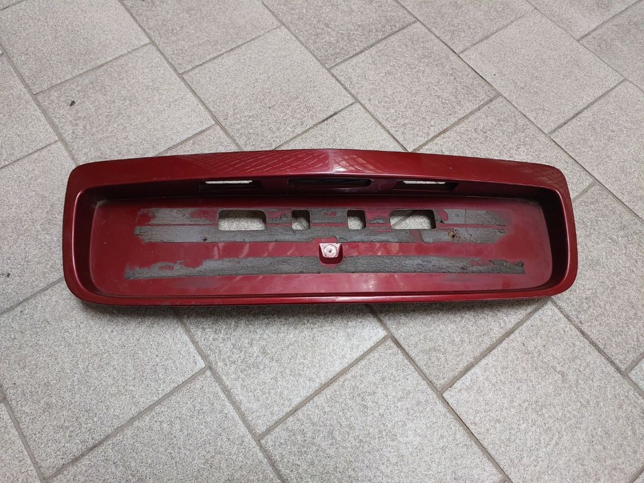 накладка подсветки номера Nissan Primera P12 2003, седан, 84810AU300 - фото №1