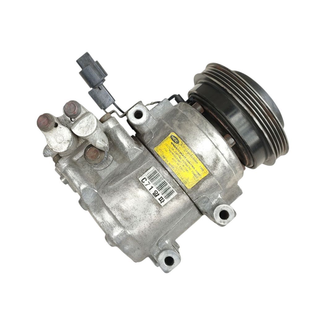 компрессор кондиционера Hyundai Matrix 1 поколение 2004, 1.6 л., G4ED, бензин, CD1AA-02 - фото №1