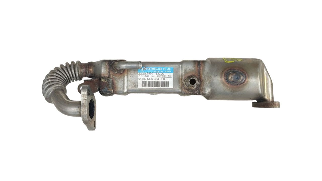охладитель EGR / Радиатор EGR Toyota Yaris XP9 2007, 1.4 л., 1ND-TV, дизель, 25601-33020, 1306-383-0000-B - фото №1