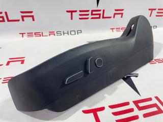 Накладка декоративная сиденья водителя Tesla Model Y 1 поколение 2021, 1088964-00-F, 1551854-01-A, 1097518-00-F