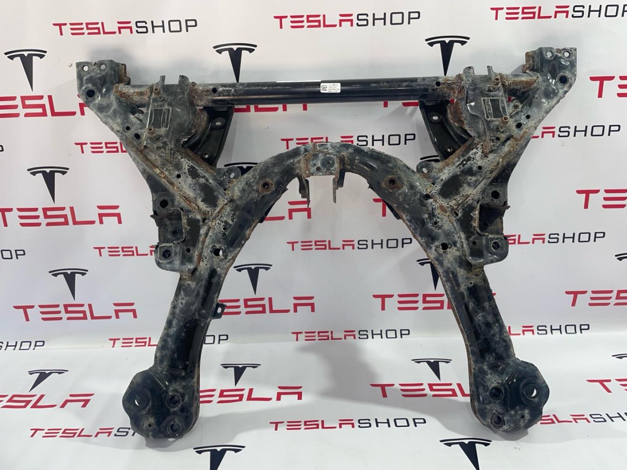 балка подвески передняя (подрамник) Tesla Model 3 1 поколение 2019, 1044521-99-P, 1044531-00-B, 1103547-00-A - фото №1