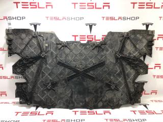 защита днища Tesla Model X 1 поколение [рестайлинг] 2022, 1588165-00-B
