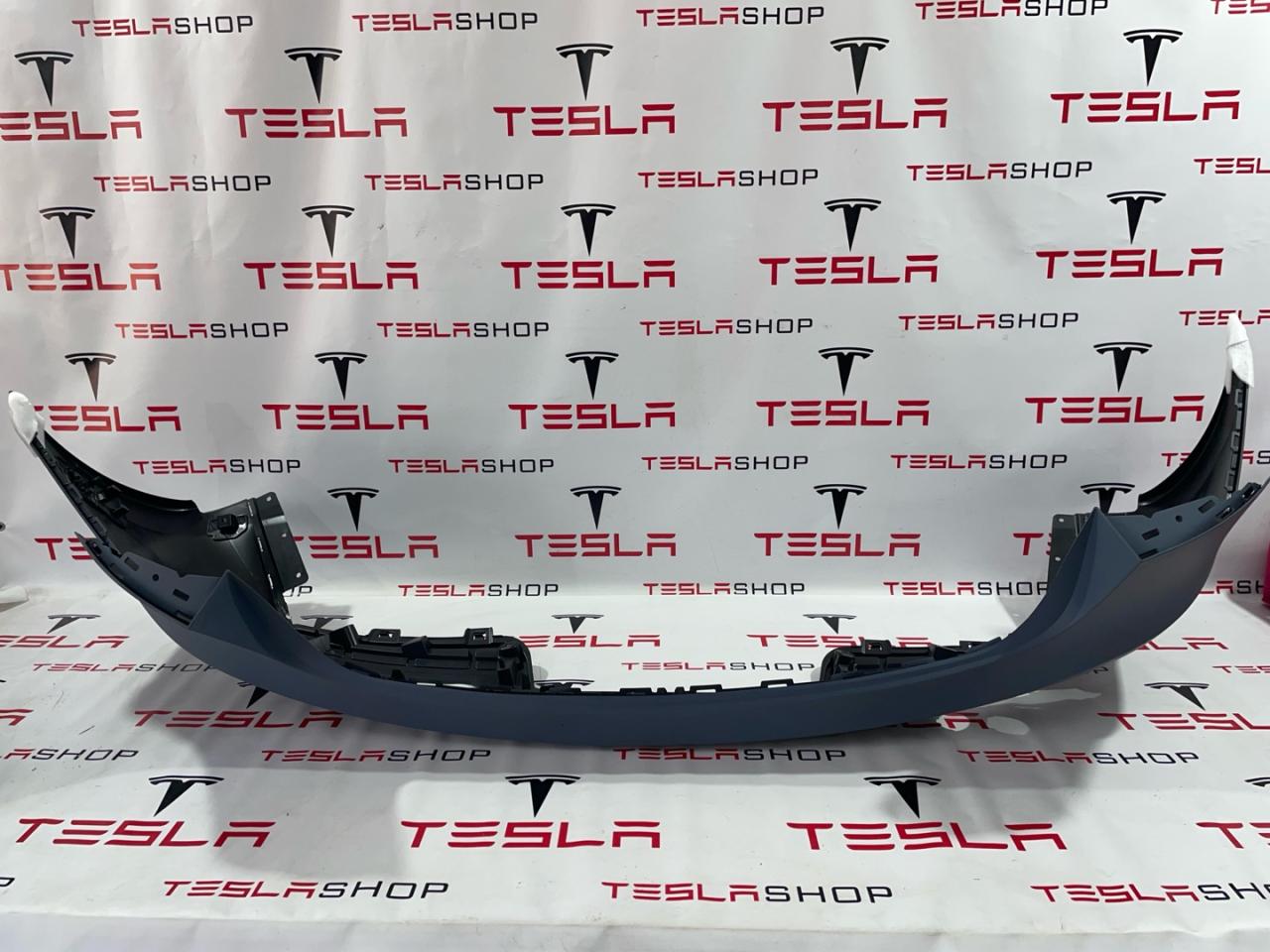 бампер задний Tesla Model 3 2 поколение 2024, 2013443-S0-D, 1582571-SC-C, 1582570-04-A - фото №1