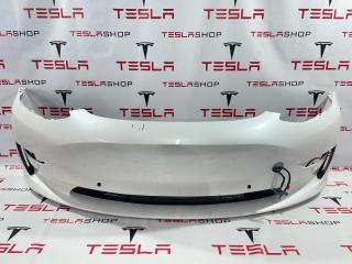 бампер передний Tesla Model 3 1 поколение 2019, 1085927-00-C, 1084168-S3-E
