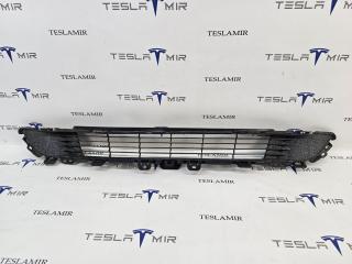 Решетка гриль декоративная основного радиатора (передний бампер) Tesla Model Y 1 поколение 2024, 1493759-00