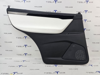 обшивка двери задняя левая Tesla Model X 1 поколение 2018, 1004833-00, 1058003-18, 1038205-00, 1036643-00, 1057876-87