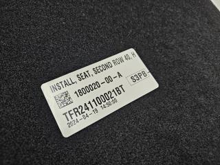 салон (комплект сидений) Tesla Model 3 2 поколение 2024, 7754328-01, 7754332-01, 7754336-01, 1727805-91, 1836647-01, 1836648-01, 1800010-00, 1800020-00