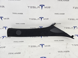 Накладка декоративная стойки А внутренняя правая верхняя Tesla Model S 1 поколение [2-й рестайлинг] 2022, 1565762-00
