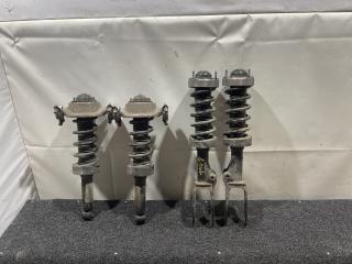 амортизатор передний левый Porsche Cayenne 958 [рестайлинг] 2014, 3.6 л., бензин, АКПП, чёрный, полный привод