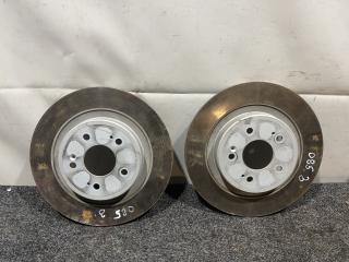 диск тормозной задний Acura MDX 4 поколение 2022, 3.5 л., бензин, АКПП, серебристый, полный привод