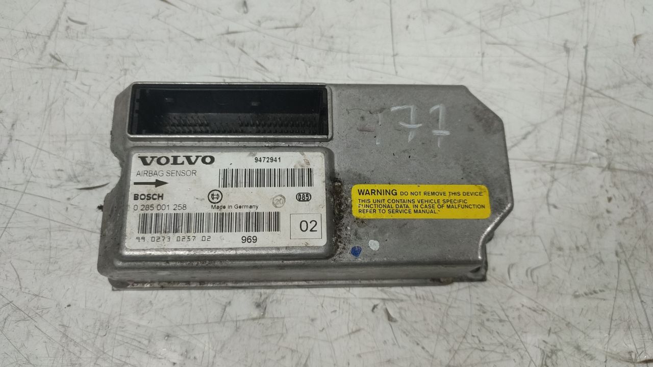 блок AirBag Volvo S80 1 поколение (1998 - 2003), 9472941, 0285001258 - фото №1