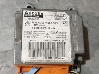 блок AirBag Citroen Berlingo 1 поколение (M59) [рестайлинг] 2006, 603602500, 9653190880