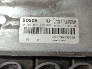 блок управления двигателем Renault Scenic 1 поколение (1996 - 1999), 1.9 л., дизель, 8200039569, 0281010483, 28SA5098