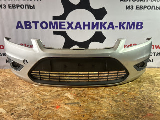 бампер передний Ford Focus 2 поколение CB4 2008, 1.6 л., i, SHDA, бензин, 5МКПП, moondust silver, хетчбэк 5 дв., передний привод, правый руль, 8M51-17757A