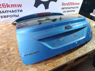крышка багажника (дверь 3-5) Ford Focus 2 поколение [рестайлинг] CB4 2009, 1.6 л., i, SHDA, бензин, АКПП, голубой металик, хетчбэк 5 дв., передний привод, правый руль, 1527998