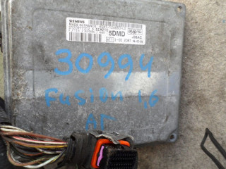 блок управления двигателем Ford Focus 2 поколение CB4 2008, 1.6 л., бензин, 6S6112A650LD