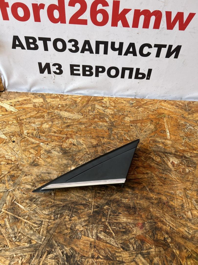 Накладка крыла (уголок зеркала) переднего левая Ford Focus 3 поколение CB8 2012, 1.6 л., VVT-i, PNDA, бензин, МКПП, midnight sky, хетчбэк 5 дв., передний привод, правый руль, BM51-A16003 - фото №1