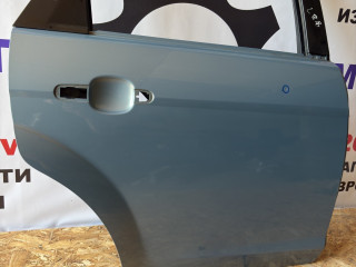 дверь задняя правая Ford Focus 2 поколение [рестайлинг] CB4 2009, 1.6 л., SHDA, бензин, МКПП, серо голубой металик, хетчбэк 5 дв., передний привод, правый руль