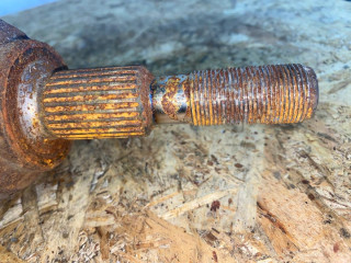 полуось передняя правая (приводной вал, ШРУС) Ford Mondeo 5 поколение 2019, 2.0 л., R9CH, бензин, вариатор, передний привод, 2336183, DG98-3B436-BE