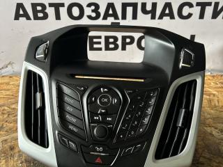 панель управления магнитолой Ford Focus 3 поколение CB8 2012, 1.6 л., VVT-i, PNDA, бензин, робот, panther black (metallic), универсал, передний привод, правый руль, AM5T18K811BE