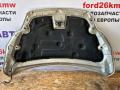 капот Ford Focus 2 поколение [рестайлинг] CB4 2010, 1.8 л., i, QQDB, бензин, МКПП, moondust silver (metallic), хетчбэк 5 дв., правый руль - фото №6