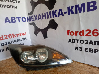 фара Ford Focus 2 поколение [рестайлинг] CB4 2009, 1.6 л., SHDA, бензин, МКПП, серо голубой металик, хетчбэк 5 дв., передний привод, правый руль