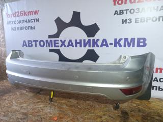 бампер задний Ford Focus 3 поколение CB8 2011, 2.0 л., TDCi, UFDB, дизель, робот, moondust silver (metallic), хетчбэк 5 дв., передний привод, правый руль