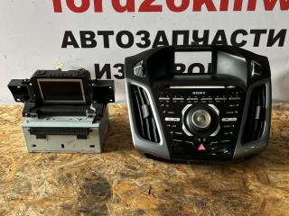 панель управления магнитолой Ford Focus 3 поколение CB4 2013, 1.6 л., PNDA, бензин, 5МКПП, хетчбэк 5 дв., BM51-18835, BM5T-18B955-CG, BM5T-18C815-XK