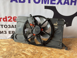 вентилятор радиатора Ford Focus 2 поколение [рестайлинг] CB4 2009, 1.6 л., SHDA, бензин, МКПП, серо голубой металик, хетчбэк 5 дв., передний привод, правый руль, 3M518C607EC, 824.0479