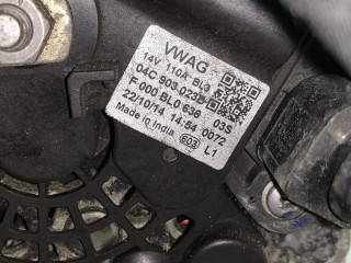 генератор Skoda Citigo 1 поколение 2015, 1.0 л., CHYA, бензин, МКПП, передний привод, F000BL0636, 04C903023B