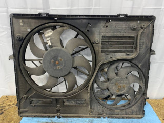 вентилятор радиатора Volkswagen Touareg 1 поколение [рестайлинг] 2009, 3.0 л., CASC, дизель, АКПП, полный привод, 7L0959455F, 7L0959455G, 7L0121203H, 0130307091, 1137328535, 1137328362