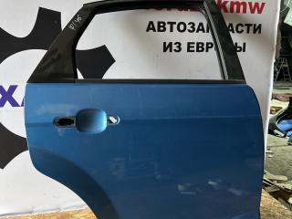 дверь задняя правая Ford Focus 2 поколение [рестайлинг] CB4 2009, 1.6 л., i, SHDA, бензин, АКПП, голубой металик, хетчбэк 5 дв., передний привод, правый руль