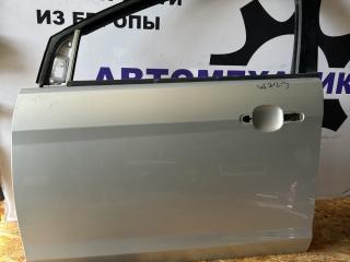 дверь передняя левая Ford Focus 2 поколение [рестайлинг] CB4 2009, 1.8 л., i, QQDB, бензин, МКПП, moondust silver (metallic), хетчбэк 5 дв., передний привод, правый руль
