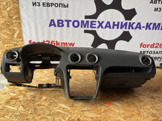 панель передняя салона (торпедо) Ford Fusion 1 поколение [рестайлинг] CBK 2009, 1.4 л., i, бензин, 5МКПП, синий металик, передний привод